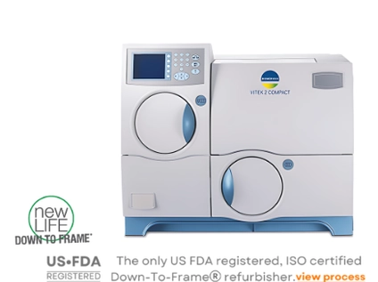 Pre-Owned BioMerieux Compact 60 Microbiology Analyzer for Bacteria Identification & AST Antibiogram Testing